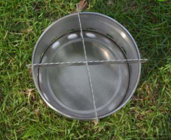 Outdoor stainless steel firewood stove Camping ultralight outdoor stove Simple barbecue