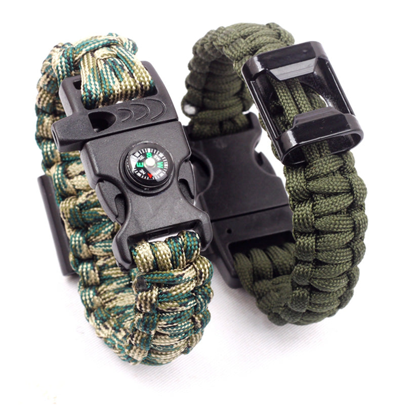 4 in 1 Unisex Survival Wristband Bracelet Paracord - Urban Gears Unlimited