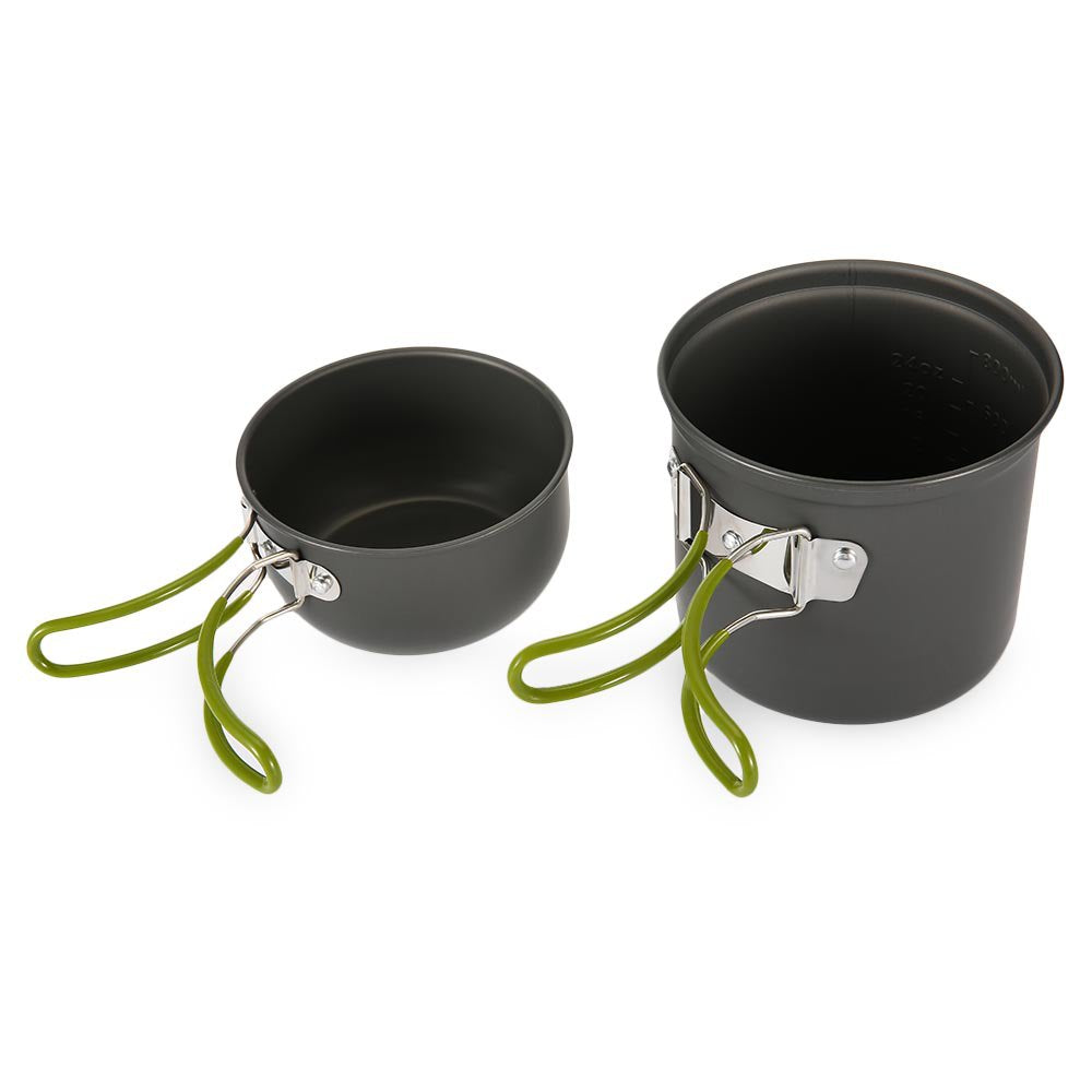 Light weighted Outdoor Backpacking Pot And Pan Camping Utility Cookwares - Urban Gears Unlimited