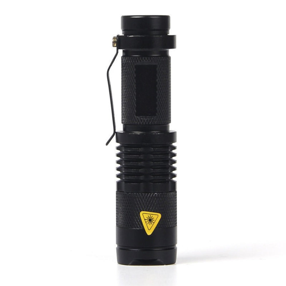Zoomable Led Ultra Violet Flashlight Torch Light - Urban Gears Unlimited