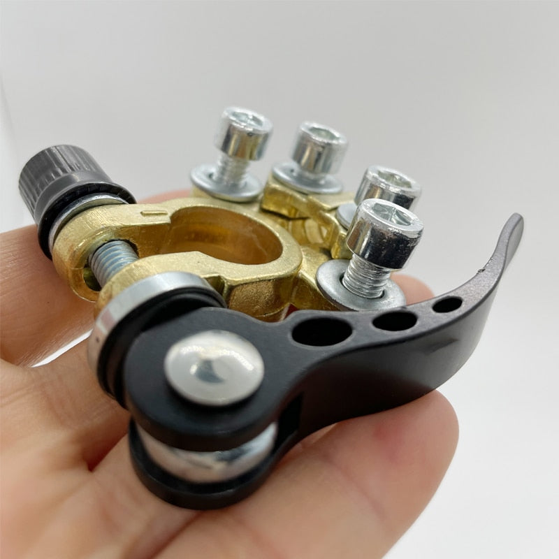 Automotive Snap-on Screw Lock Clamp Connectors For Battery Posts