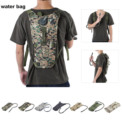 3L Water Pouch Knapsack Tactical Camp Hydration Backpack - Urban Gears Unlimited