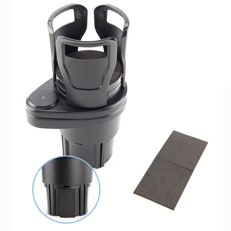 2 In 1 Top Mount 360 Degree Rotatable Drink Cup Holder