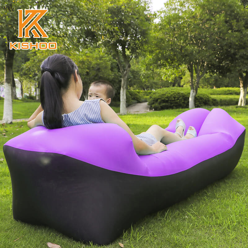 Pillow Sofa Air Inflatable Lazy Hangout Air Bed Lounger Sleeping Bag - Urban Gears Unlimited
