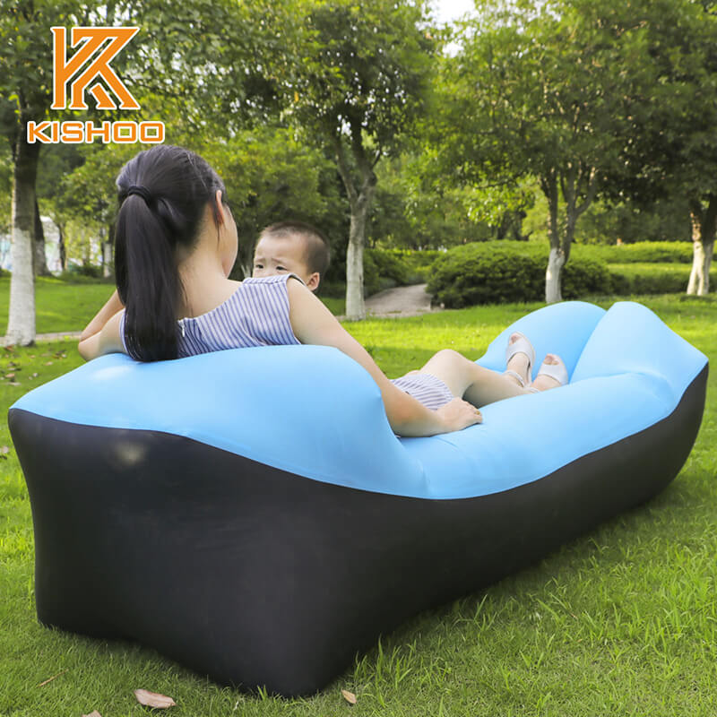 Pillow Sofa Air Inflatable Lazy Hangout Air Bed Lounger Sleeping Bag - Urban Gears Unlimited