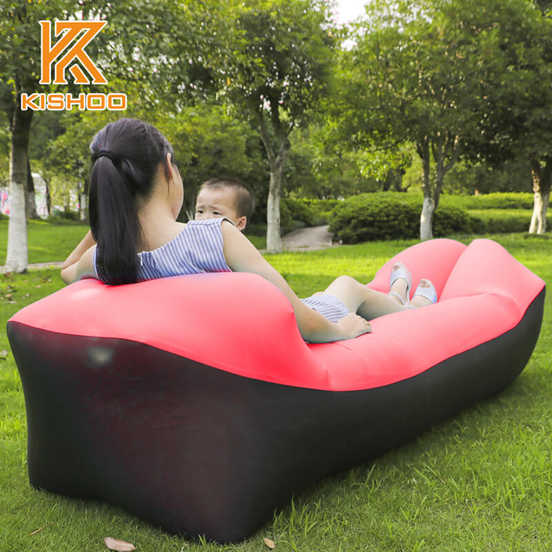 Pillow Sofa Air Inflatable Lazy Hangout Air Bed Lounger Sleeping Bag - Urban Gears Unlimited