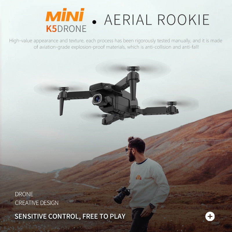 4K HD Dual Camera Drone |  FPV Pro Mini Quadcopter