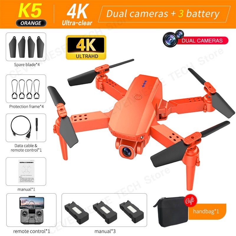 4K HD Dual Camera Drone |  FPV Pro Mini Quadcopter
