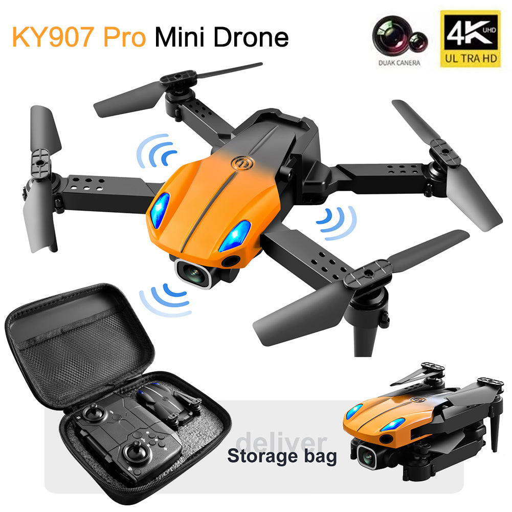 New Mini RC Drone With HD 4K Dual Camera Obstacle Avoidance Features