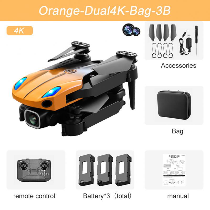 New Mini RC Drone With HD 4K Dual Camera Obstacle Avoidance Features