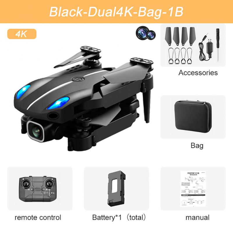 New Mini RC Drone With HD 4K Dual Camera Obstacle Avoidance Features