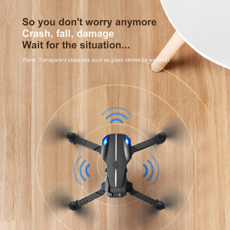 New Mini RC Drone With HD 4K Dual Camera Obstacle Avoidance Features