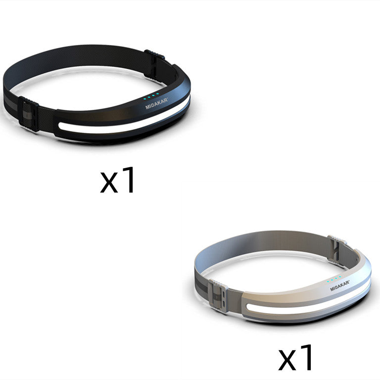 New Modern LED USB Chargeable 230 Degree 50 Square Meters Range Waterproof Hand-Free Headlight For Outdoor Explorational Adventures