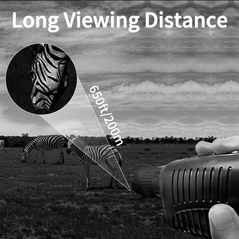 2K Night Vision Monocular Powerful Telescope Long Range Digital Device HD Video Infrared Binoculars for Outdoor Hunting