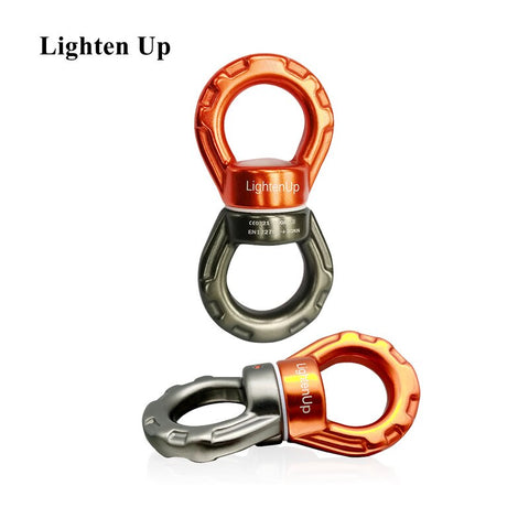 Rope Swivel Connector | Abseiling Rappel Device Rotator Carabina
