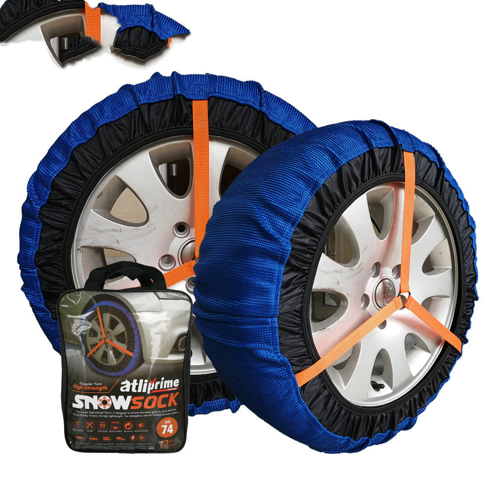 Tire's Winter Sock | Textile Anti-skid Chain | Winter Snow Traction Accessories | Tire Anti-skid Tire Cover
