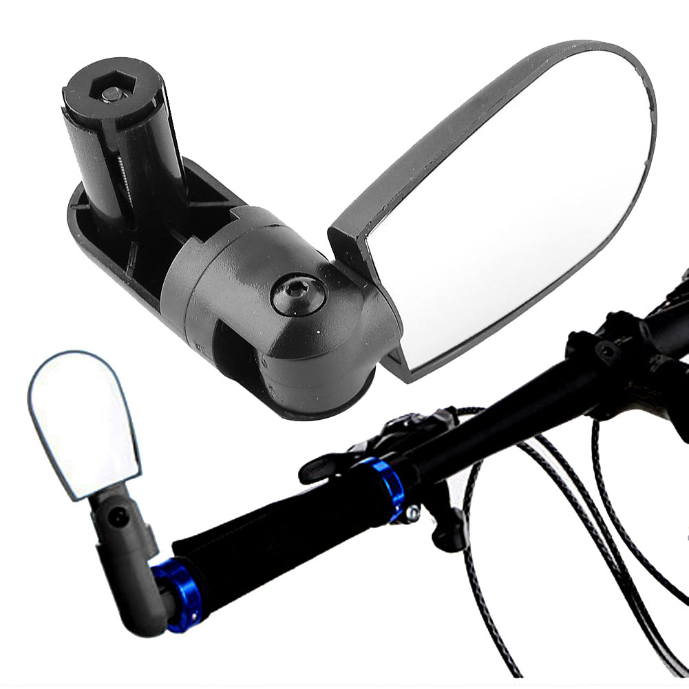360 Degree Universal Rotatable Handlebar Wide angle Rear View Bike Mirror - Urban Gears Unlimited