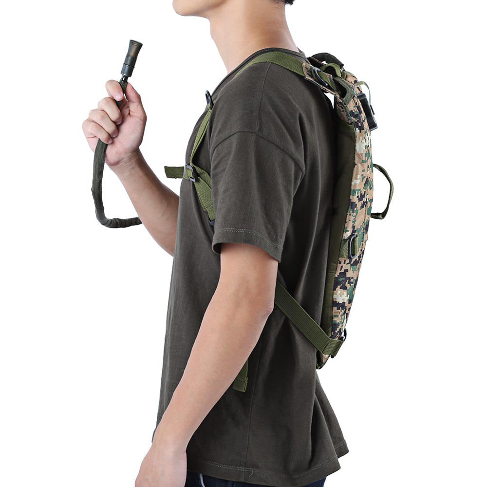3L Water Pouch Knapsack Tactical Camp Hydration Backpack - Urban Gears Unlimited