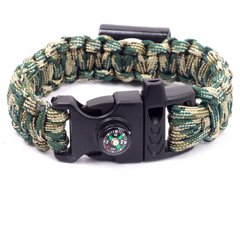 4 in 1 Unisex Survival Wristband Bracelet Paracord - Urban Gears Unlimited
