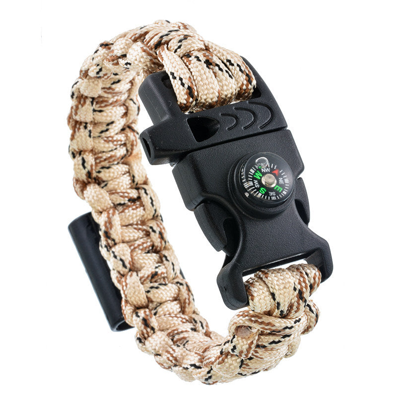 4 in 1 Unisex Survival Wristband Bracelet Paracord - Urban Gears Unlimited