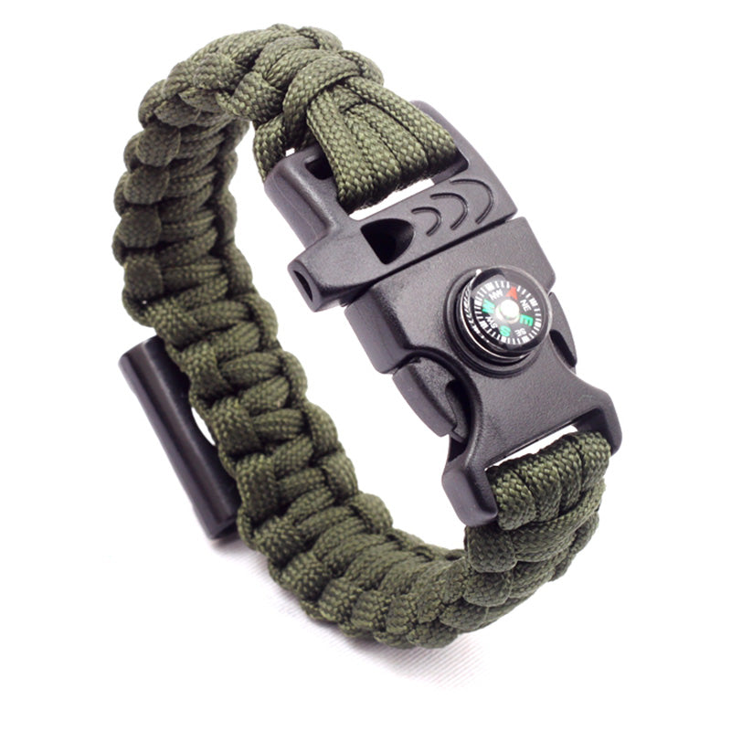 4 in 1 Unisex Survival Wristband Bracelet Paracord - Urban Gears Unlimited