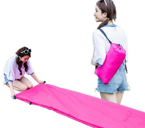 Fast Inflatable Boat Shape Lazy Air Sofa For Outdoor Camping Comfort - Urban Gears Unlimited