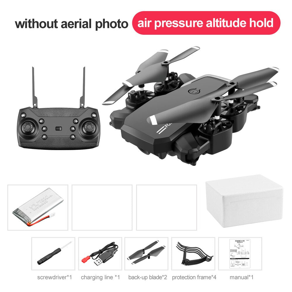 Long Flying 4K HD Aerial RC Quadcopter Unmanned Drone