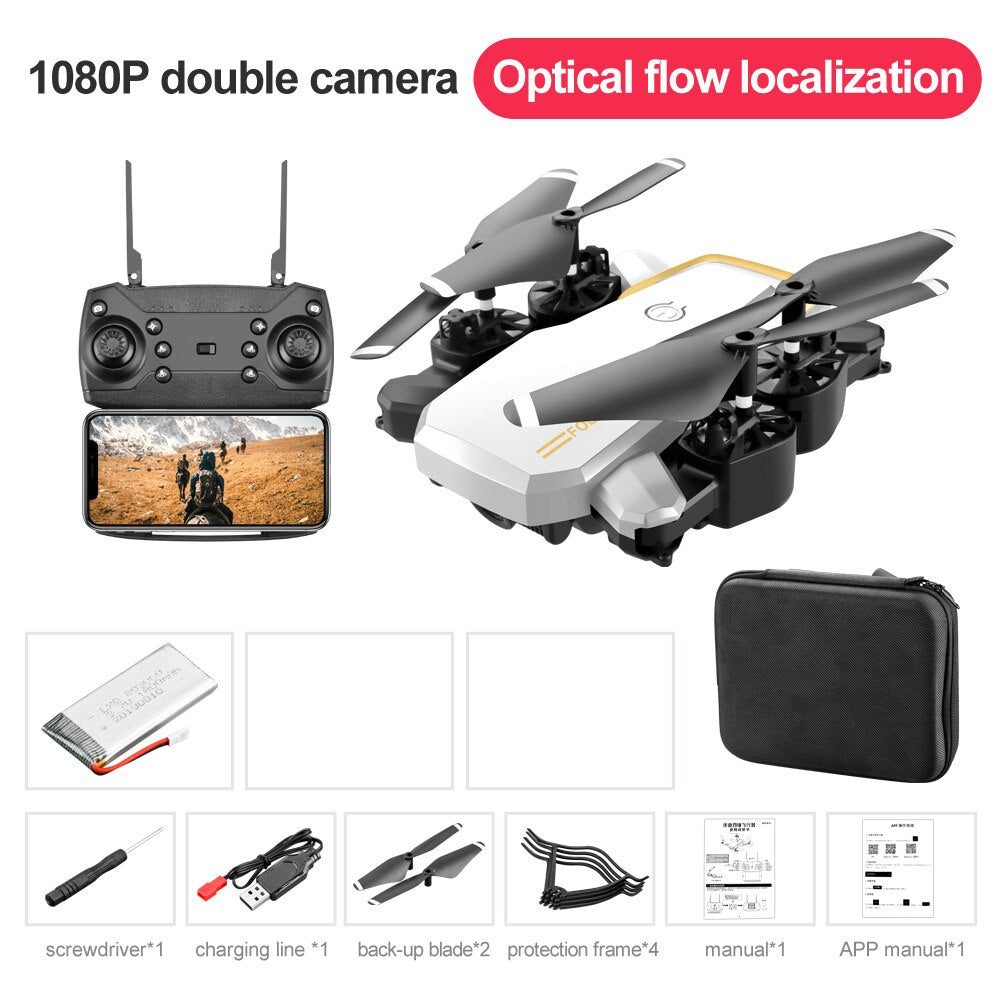 Long Flying 4K HD Aerial RC Quadcopter Unmanned Drone