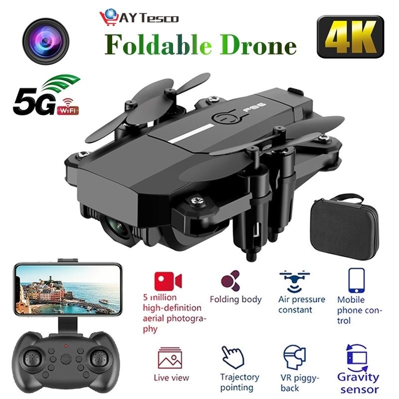 Long Flying 4K HD Aerial RC Quadcopter Unmanned Drone