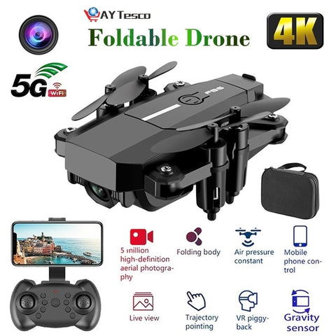 Long Flying 4K HD Aerial RC Quadcopter Unmanned Drone