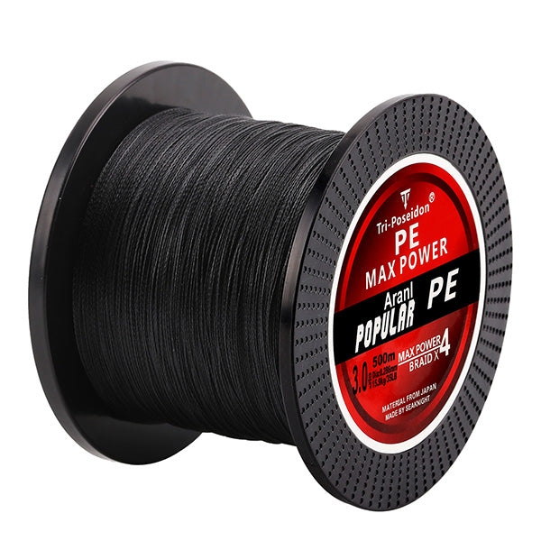 500M Fishing Line 4 Strands Super Strong Multifilament PE Braided - Urban Gears Unlimited