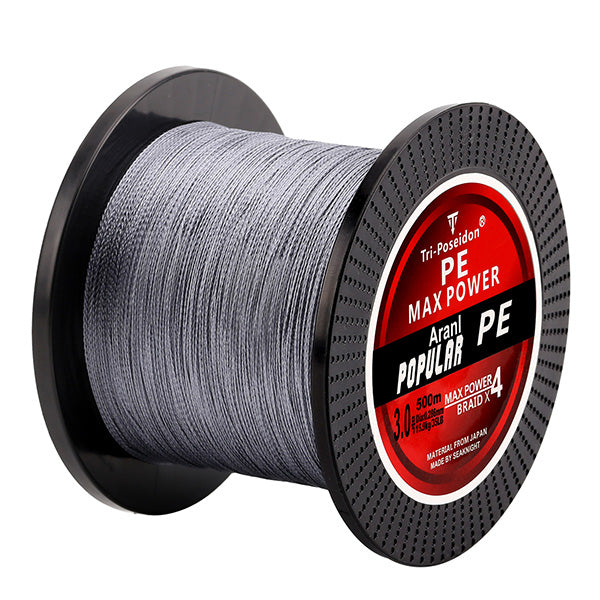 500M Fishing Line 4 Strands Super Strong Multifilament PE Braided - Urban Gears Unlimited