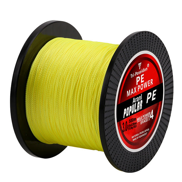 500M Fishing Line 4 Strands Super Strong Multifilament PE Braided - Urban Gears Unlimited
