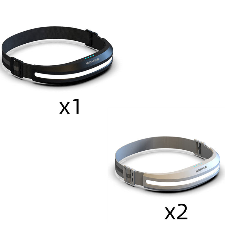 New Modern LED USB Chargeable 230 Degree 50 Square Meters Range Waterproof Hand-Free Headlight For Outdoor Explorational Adventures