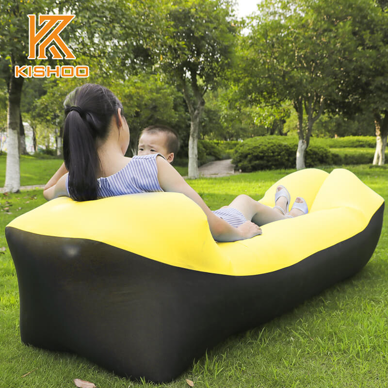 Pillow Sofa Air Inflatable Lazy Hangout Air Bed Lounger Sleeping Bag - Urban Gears Unlimited