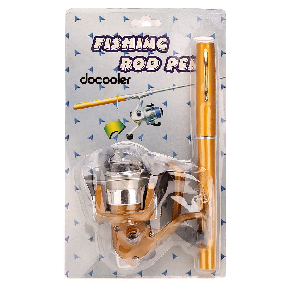Pen Sized Fishing Rod Reel Combo Pole - Urban Gears Unlimited