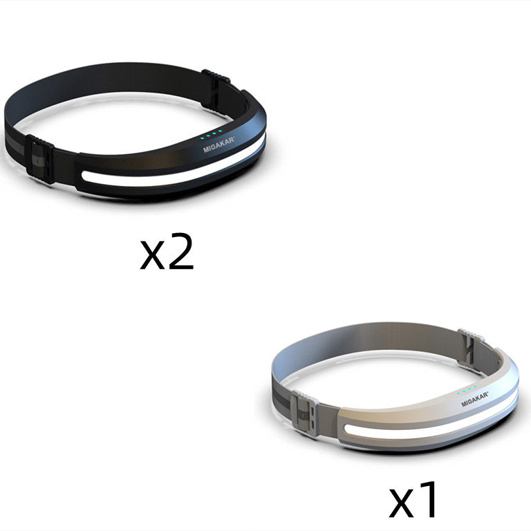 New Modern LED USB Chargeable 230 Degree 50 Square Meters Range Waterproof Hand-Free Headlight For Outdoor Explorational Adventures