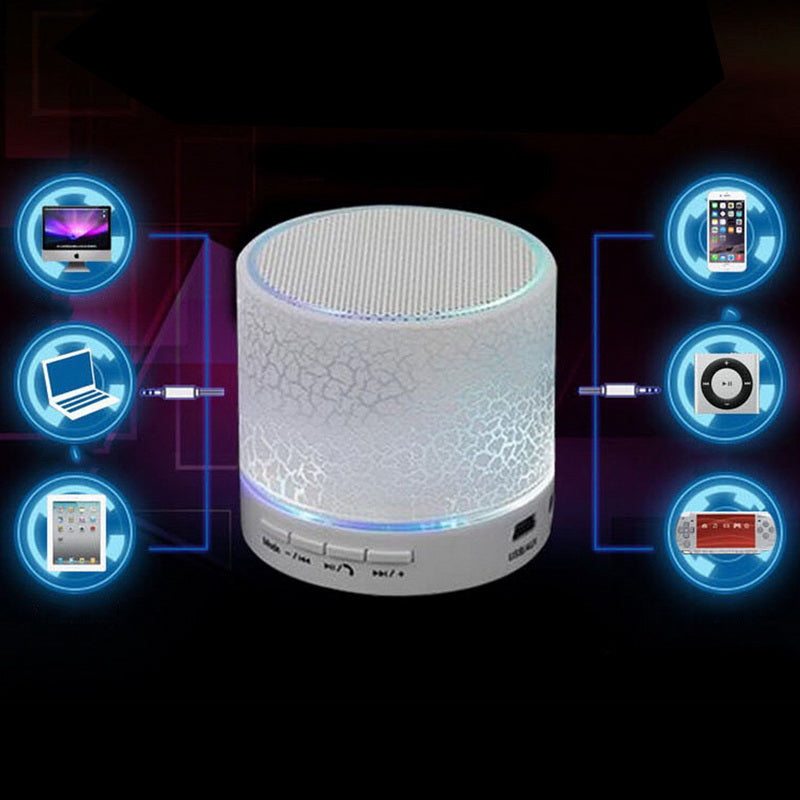 LED Portable Hands Free Mini Bluetooth Speaker - Urban Gears Unlimited