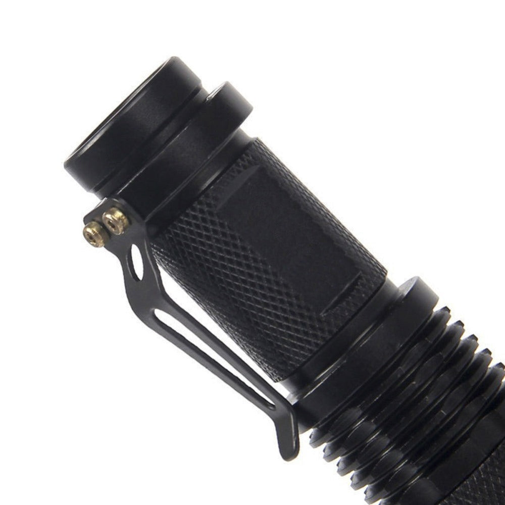 Zoomable Led Ultra Violet Flashlight Torch Light - Urban Gears Unlimited