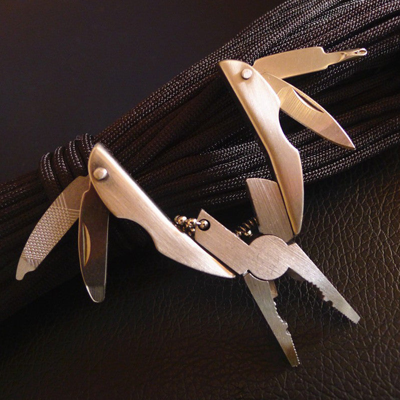 Portable Multifunction Foldaway Stainless Steel Plier Knife - Urban Gears Unlimited