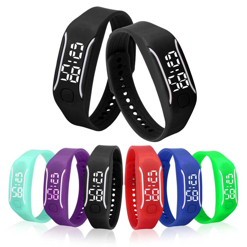 Fashionable Silicone Unisex LED Digital Wrist Bracelet Watch - Urban Gears Unlimited