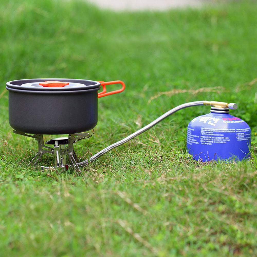 Stainless Steel Camping Gas Stove - Urban Gears Unlimited