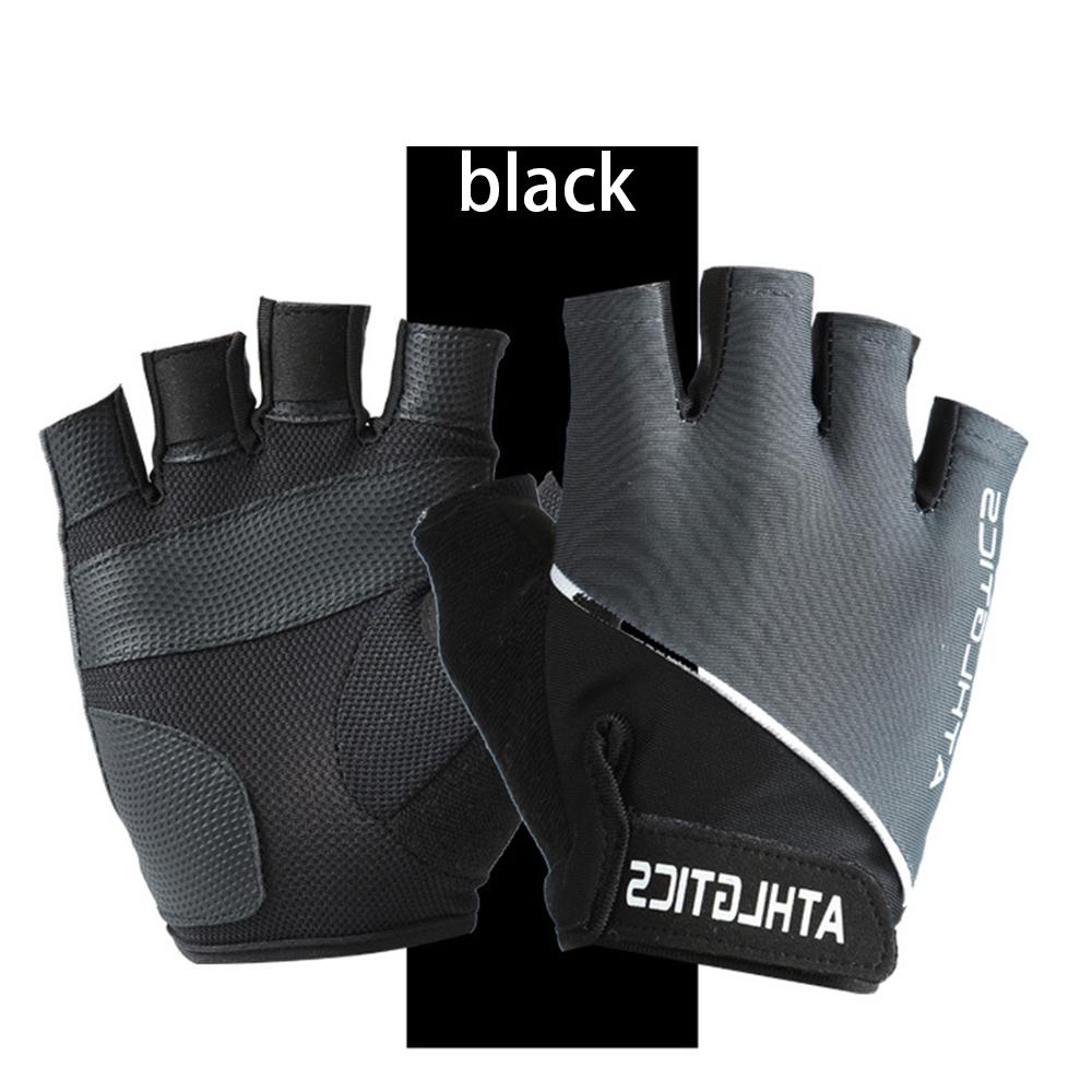 Fitness Spring And Summer Men's And Women's Sun Protection Cycling Half Finger Gloves Anti-skid Breathable Sports Gloves