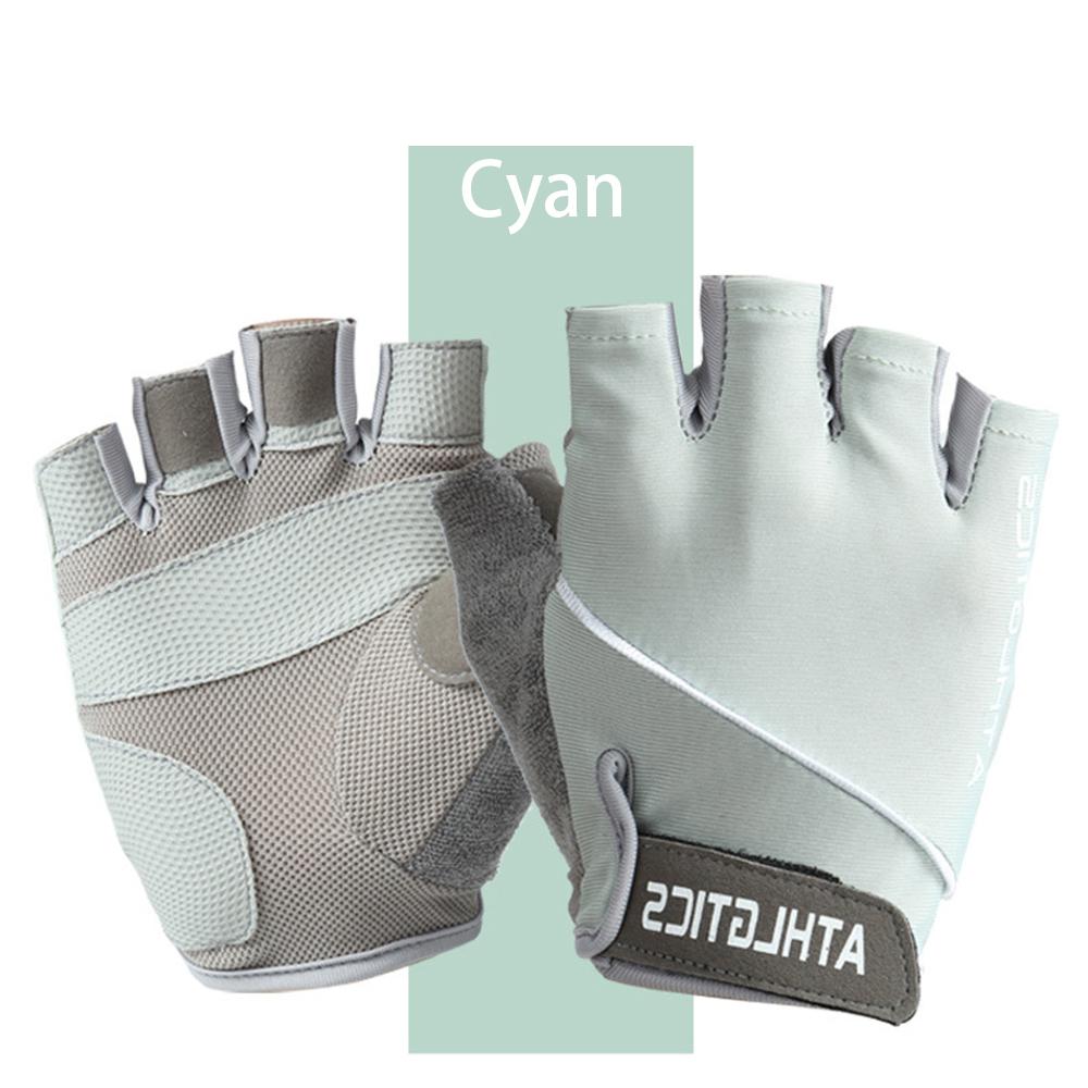 Fitness Spring And Summer Men's And Women's Sun Protection Cycling Half Finger Gloves Anti-skid Breathable Sports Gloves