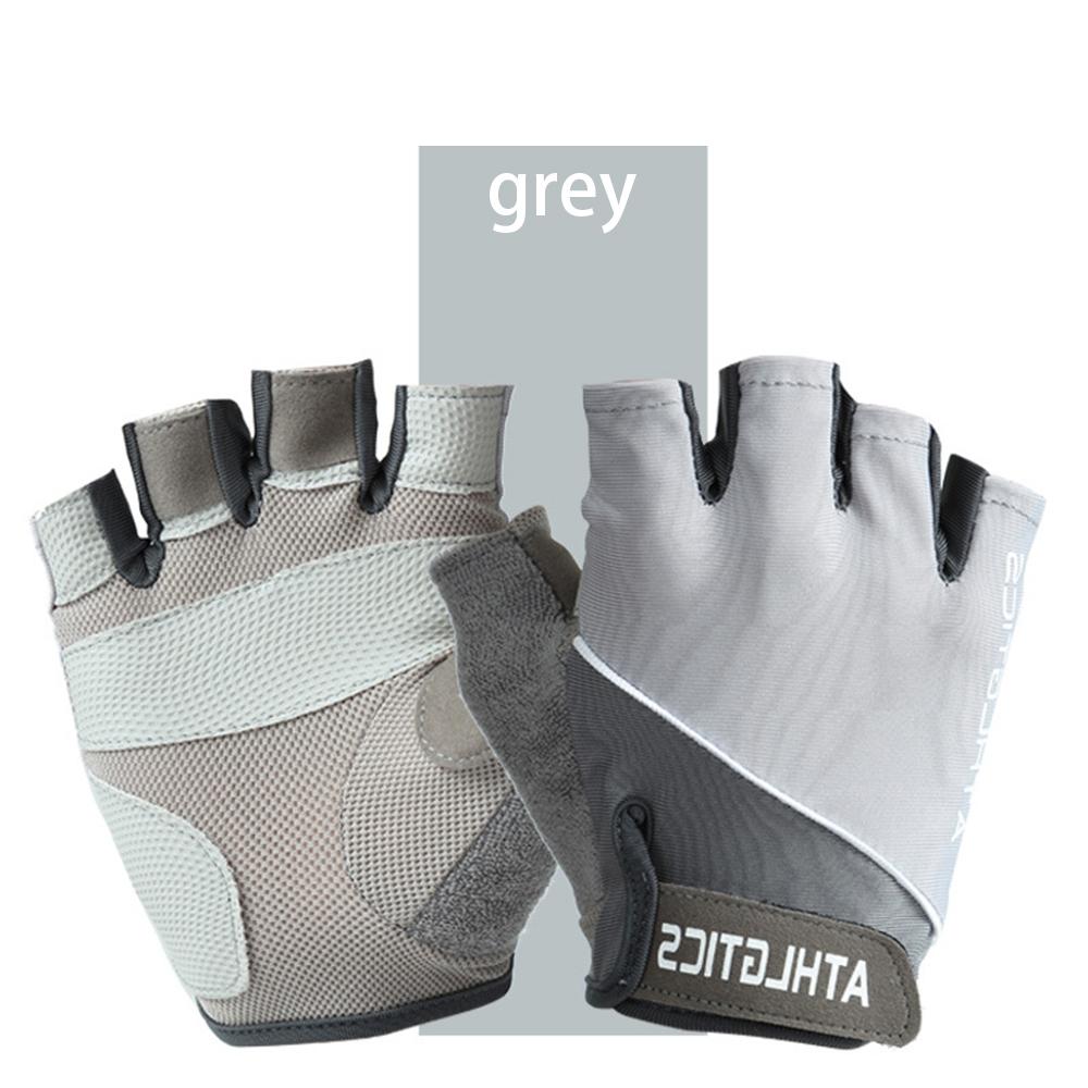Fitness Spring And Summer Men's And Women's Sun Protection Cycling Half Finger Gloves Anti-skid Breathable Sports Gloves