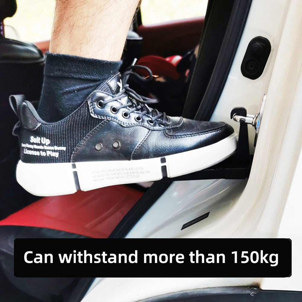 Foldable Latch Hook Foot Pedal |  Aluminum Stepping Stool To Reach Vehicle Top
