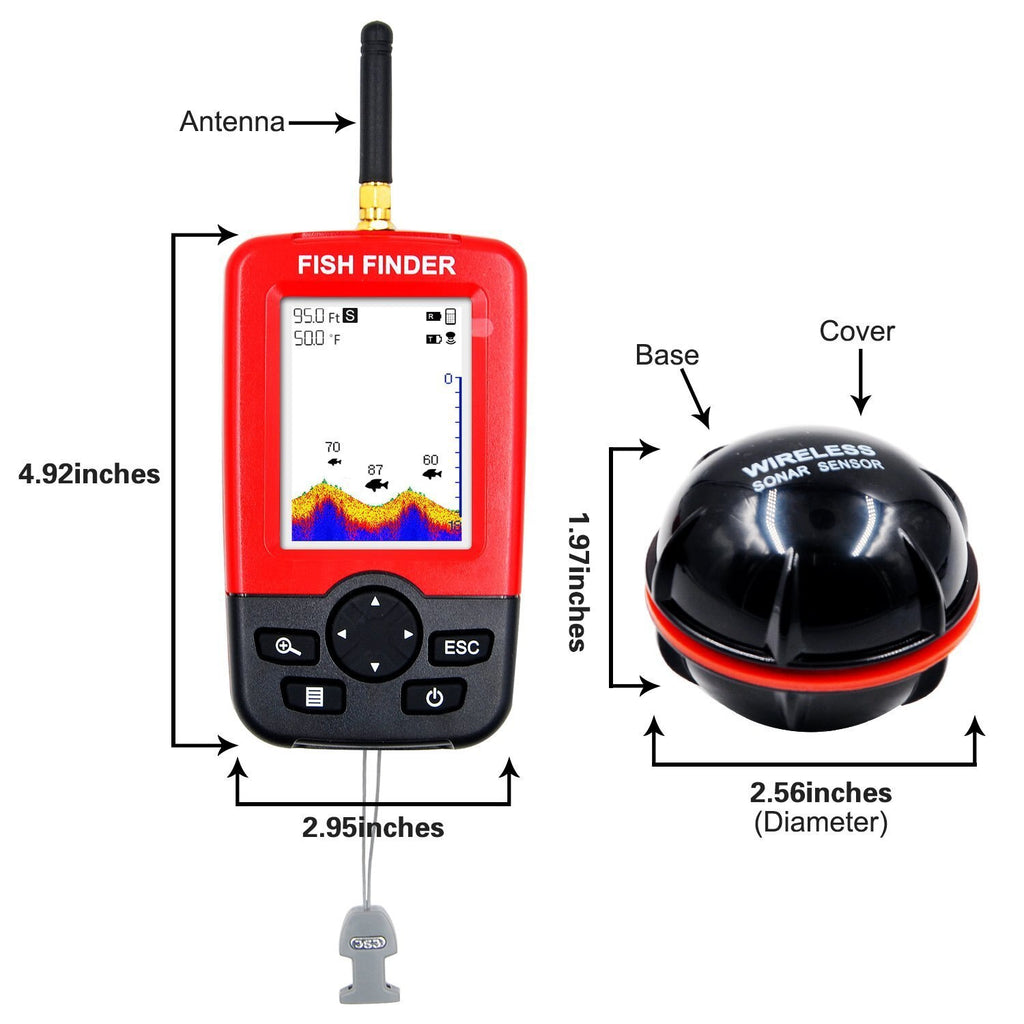 GPS 500M Remote Control Auto Bait Fish Finder Boat