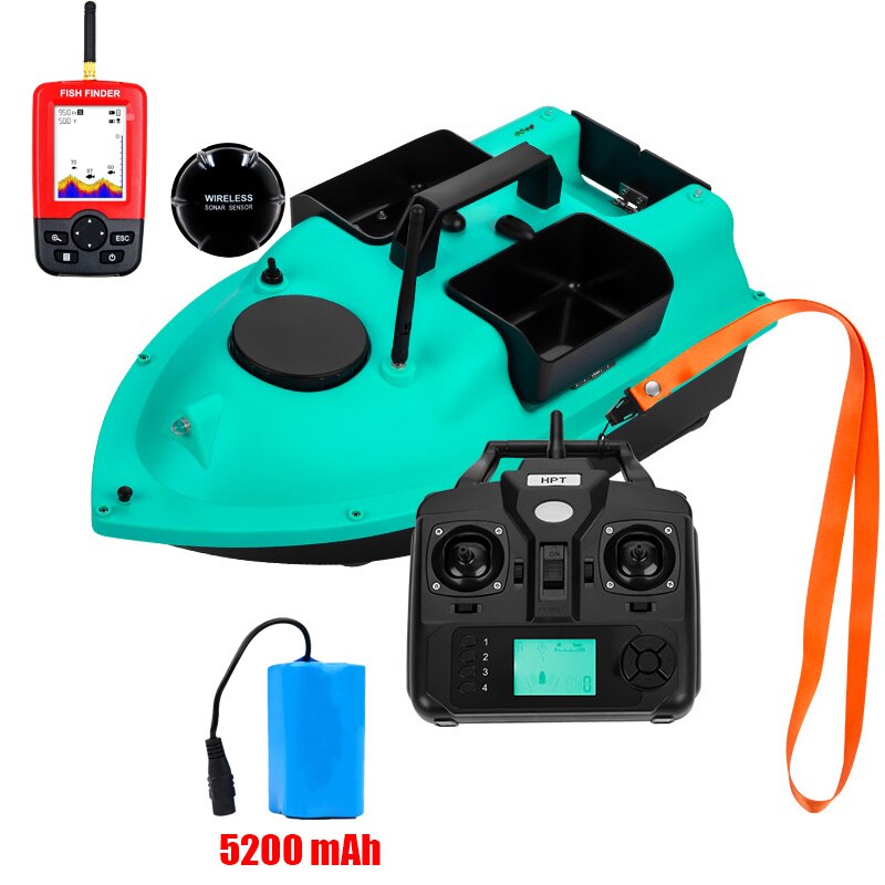 GPS 500M Remote Control Auto Bait Fish Finder Boat