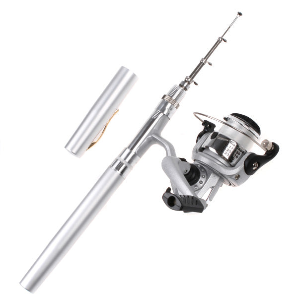 Pen Sized Fishing Rod Reel Combo Pole - Urban Gears Unlimited