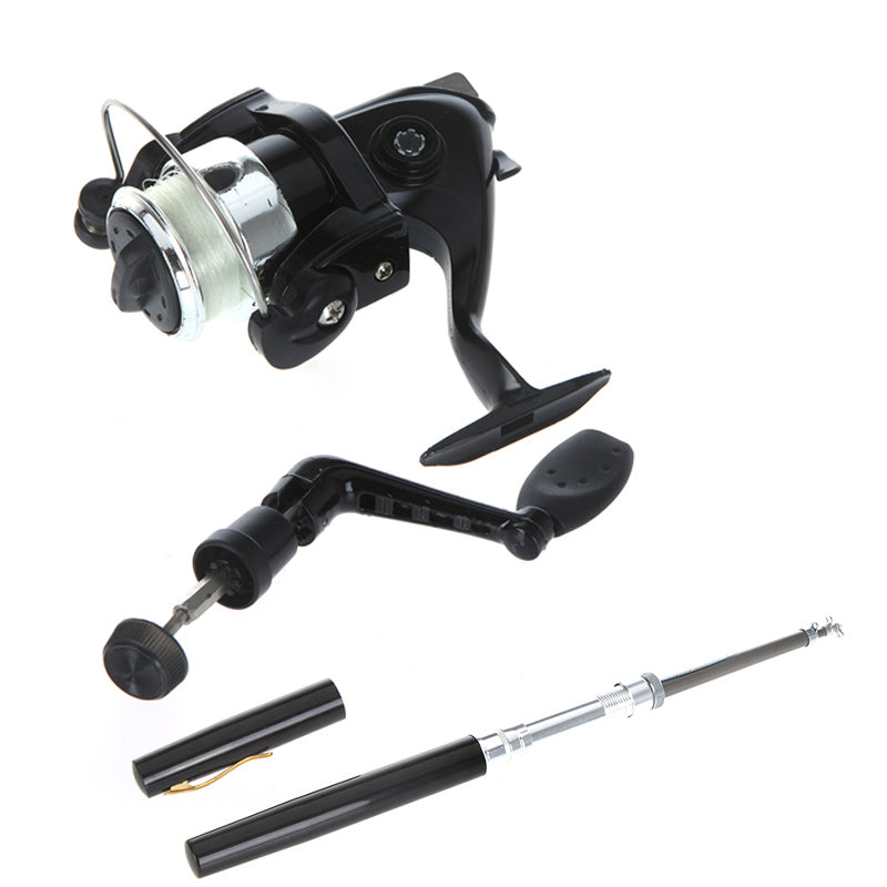 Pen Sized Fishing Rod Reel Combo Pole - Urban Gears Unlimited